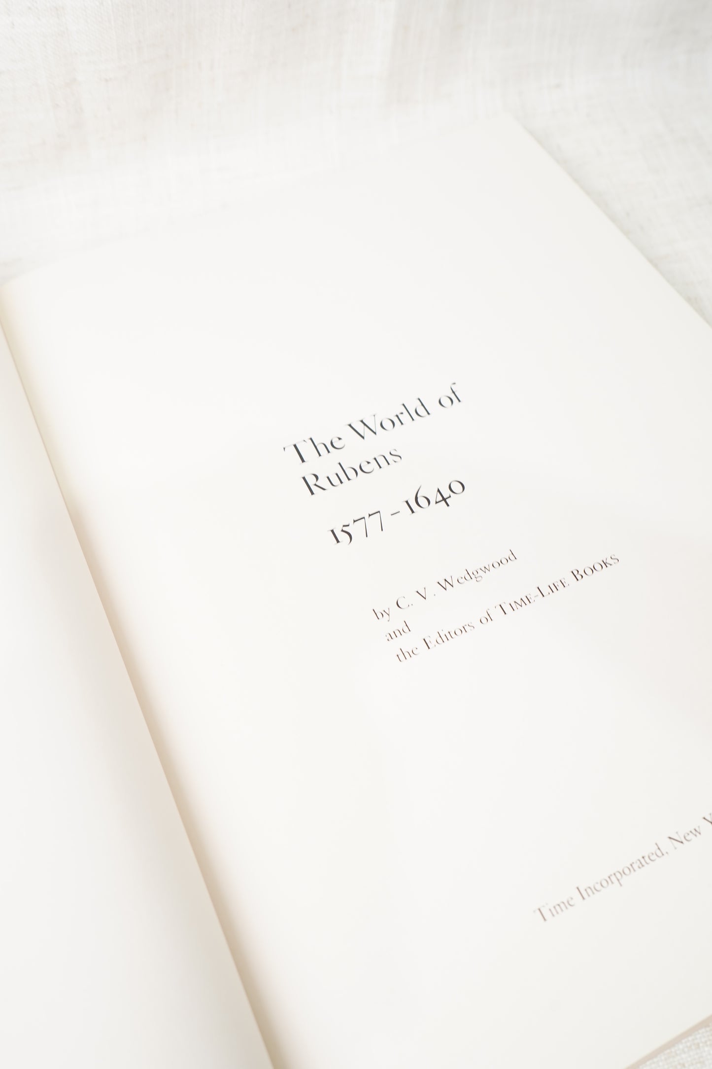 Antique Rubens Art Book, Time-Life Library of Art, 1967