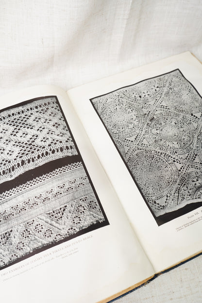 Antique Lace History Book, Seven Centuries of Lace, 1908