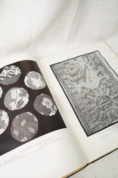 Antique Lace History Book, Seven Centuries of Lace, 1908