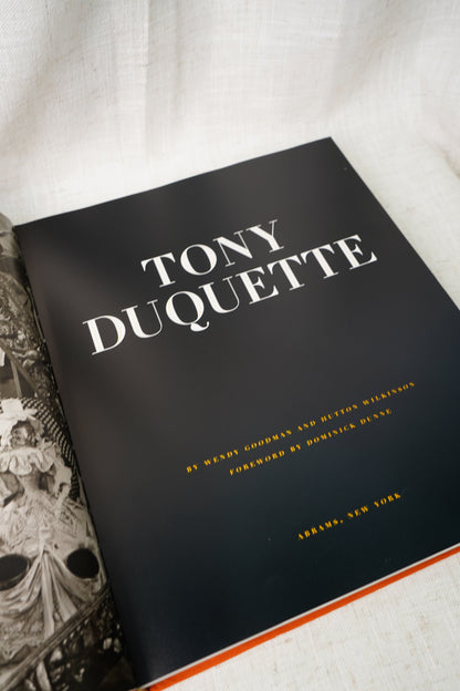 Tony Duquette Design Book First Edition 2007