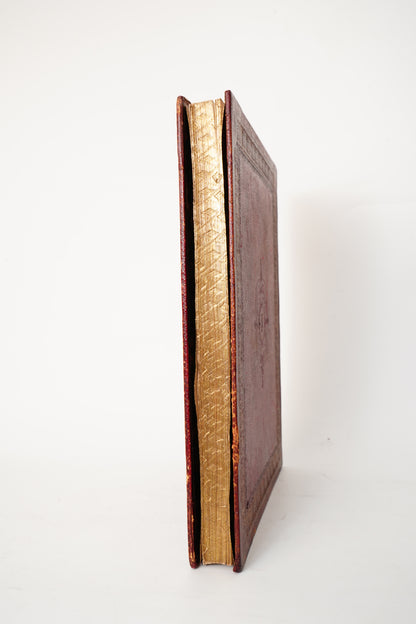 1830 Wales Illustrated Gastineau Full Leather