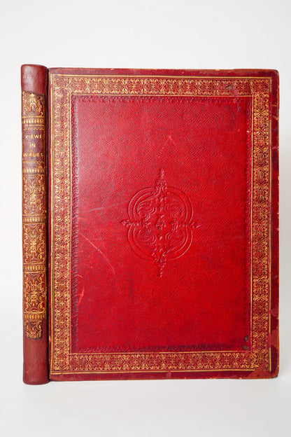 1830 Wales Illustrated Gastineau Full Leather