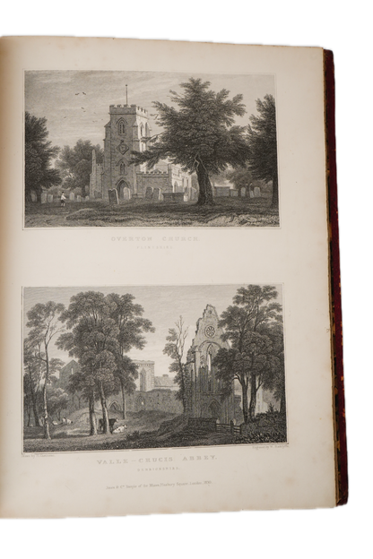 1830 Wales Illustrated Gastineau Full Leather