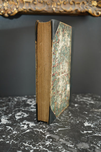 Charles Dickens Oliver Twist & Martin Chuzzlewit Victorian Leather Book