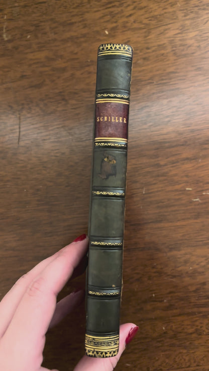 1859 Schiller Die Jungfrau von Orleans German Romantic Historical Tragedy Play Book